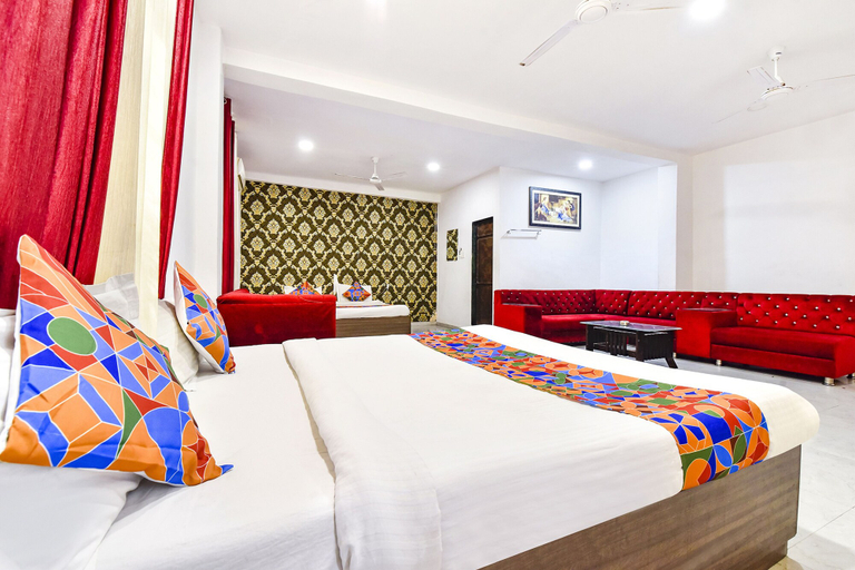 Bedroom 2, Fabexpress King Mansion, Udaipur