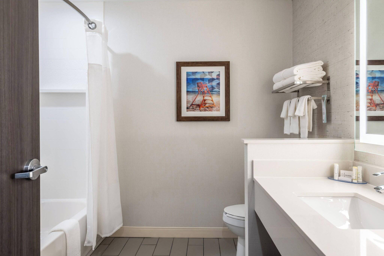 Bathroom 5, Fairfield Inn & Suites St. Joseph Stevensville, Berrien