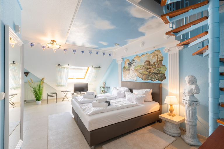 Bedroom 4, Wellness und Spa Hotel Ziegelruh, Darmstadt-Dieburg