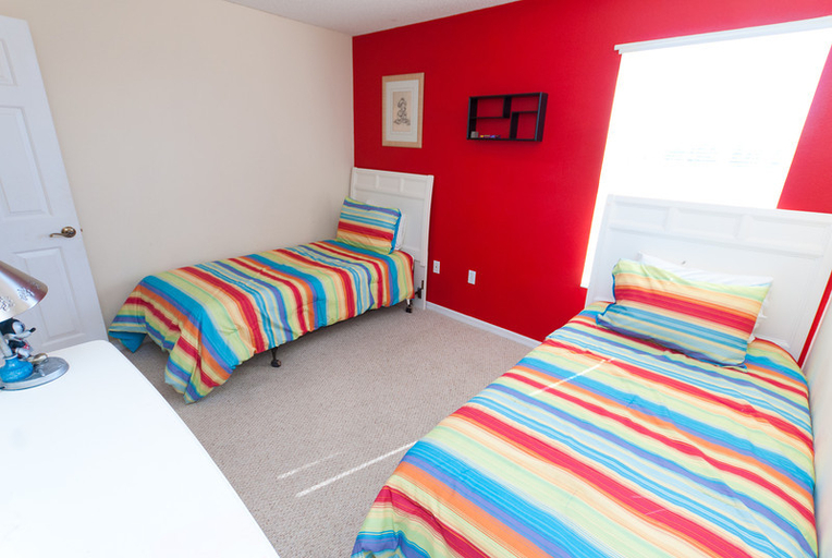 Bedroom 4, Disney Area Platinum Resort Homes, Osceola