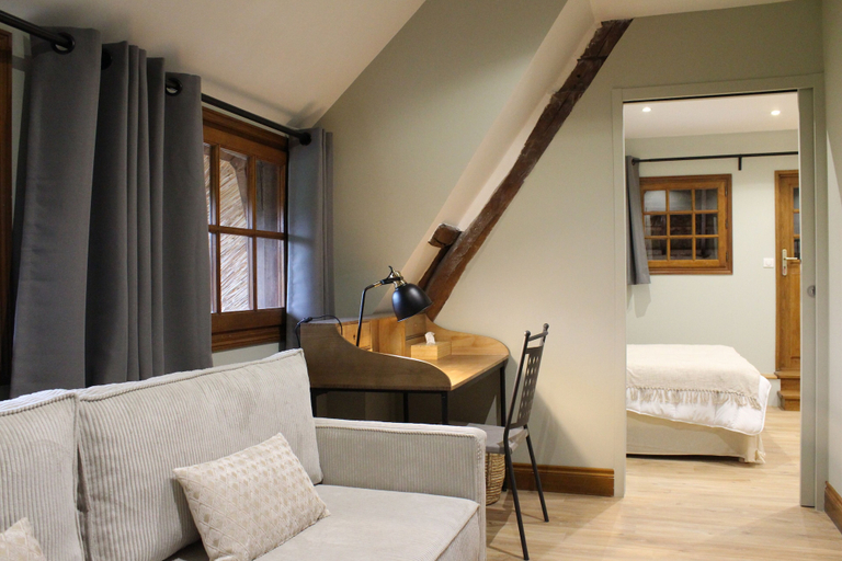 Bedroom 3, La Chaumière Normande, Seine-Maritime