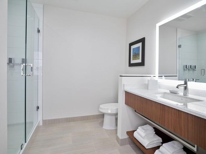Bathroom 5, Element by Marriott Edmonton West, Division No. 11