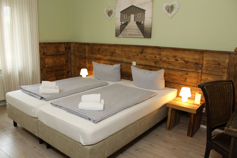 Bedroom 3, ARRIVEL Pension Haus am Bach, Freising