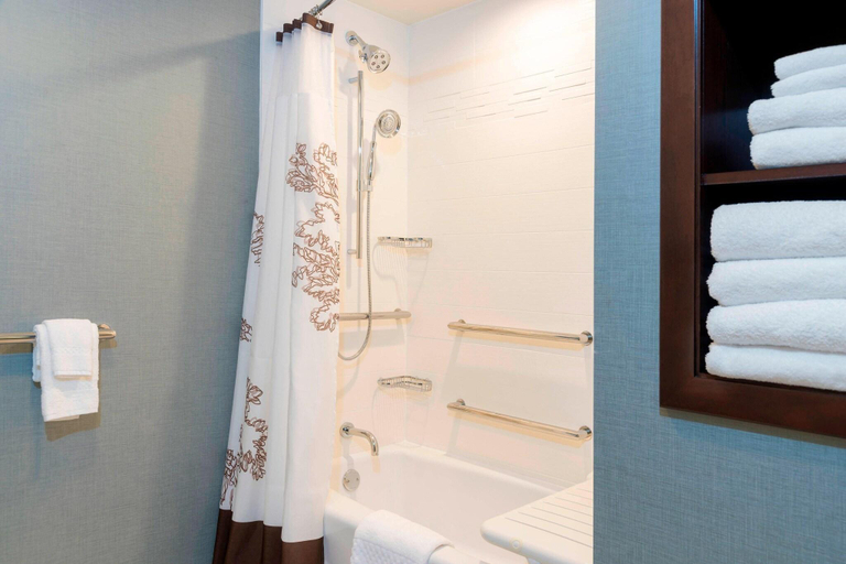 Bathroom 5, Residence Inn Green Bay Downtown, Brown