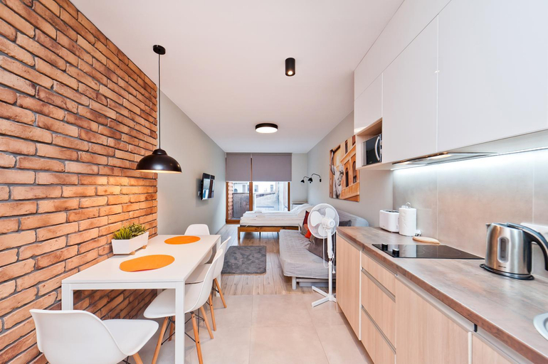 Kitchen 2, Olimp Apartments, Kraków City