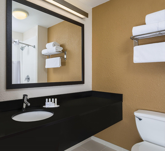 Bathroom 4, Fairfield Inn & Suites Valparaiso, Porter