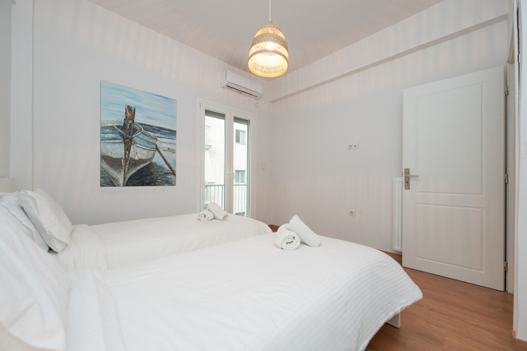 Bedroom 2, Modern Family Apartment near Acropolis, Attica