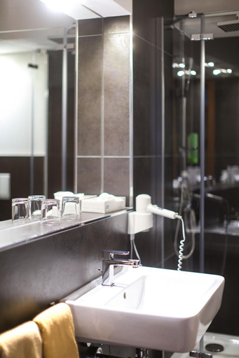 Bathroom 2, SL'otel Budget, Salzlandkreis