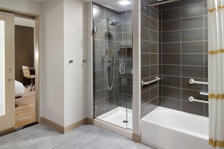 Bathroom 4, Chattanooga Marriott Downtown, Hamilton