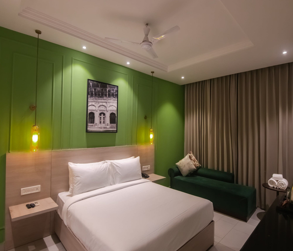 Bedroom 3, Hotel Wonder Hills @ Har ki Pauri Road Haridwar, Hardwar