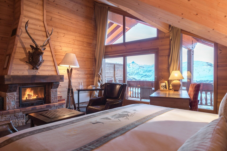 Bedroom 4, Hôtel Au Chamois d'Or by Les Etincelles, Isère