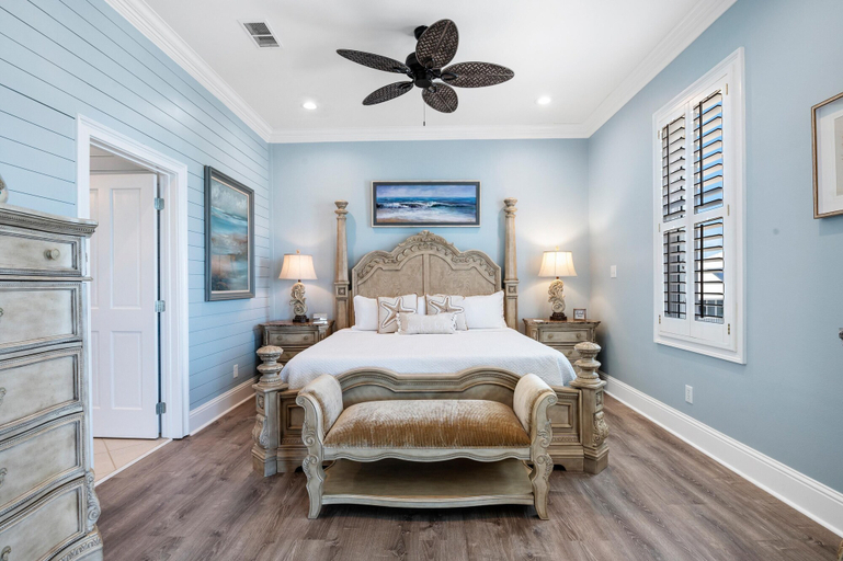 Bedroom 4, Whispering Palms Beach House, Baldwin