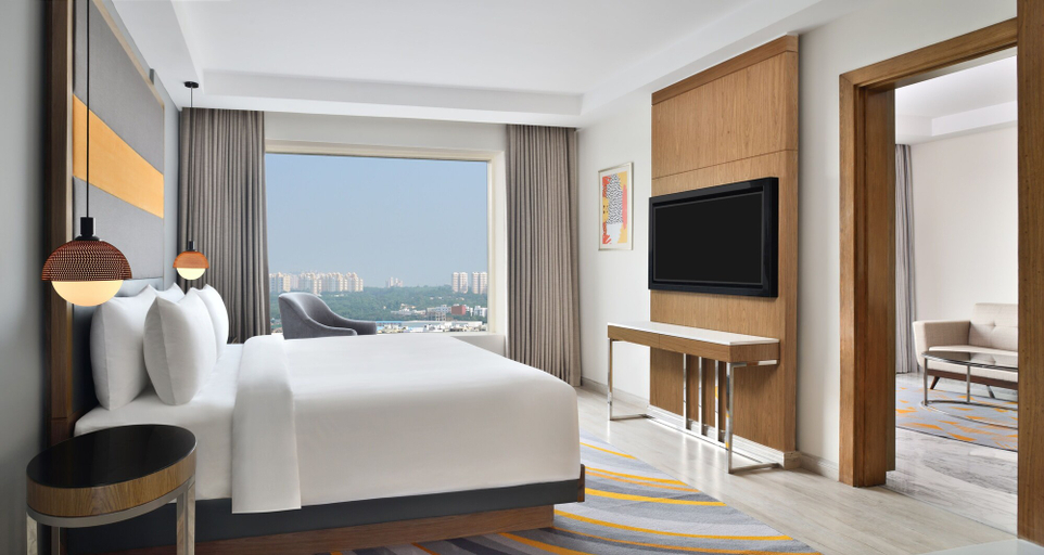 Bedroom 3, Le Meridien Hyderabad, Hyderabad