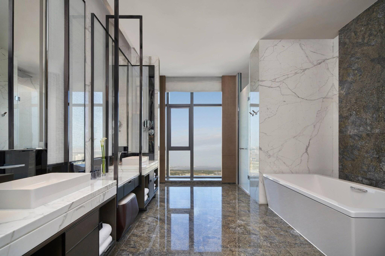 Bathroom 5, Fuzhou Marriott Hotel Riverside, Fuzhou