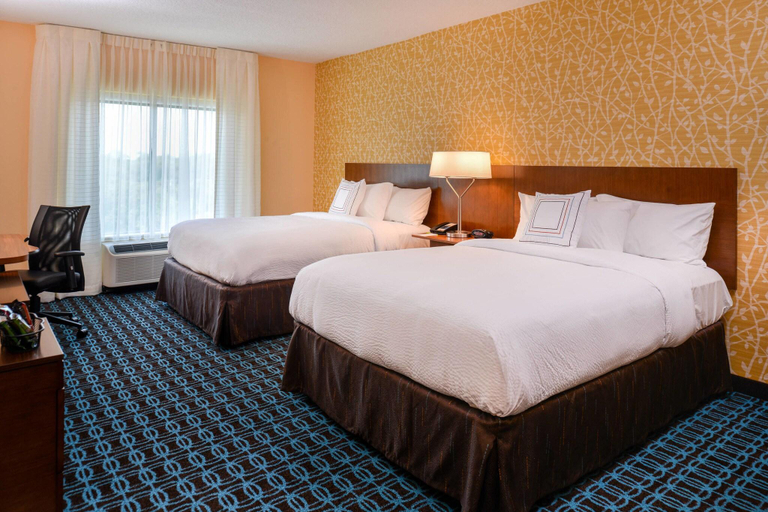 Bedroom 4, Fairfield Inn & Suites Orlando East/Ucf Area, Orange