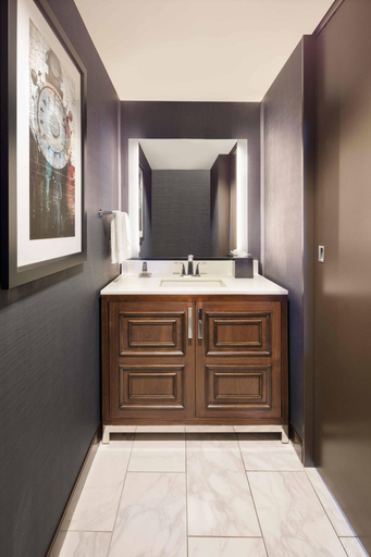Bathroom 5, Marriott Omaha Downtown at the Capitol District, Douglas