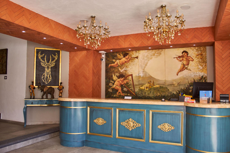 Public Area, Hotel Casa Real, San Jerónimo Tecuanipan
