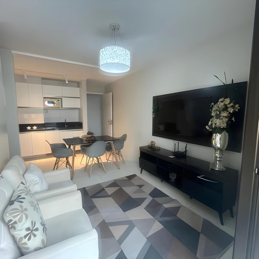 Living area 5, Apto a 300m da Praia de Intermares, Cabedelo