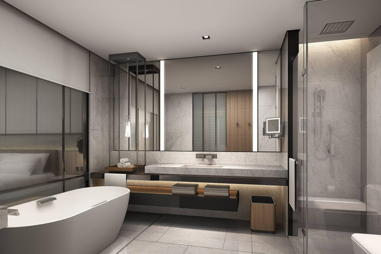 Bathroom 5, Shenyang Marriott Hotel, Shenyang