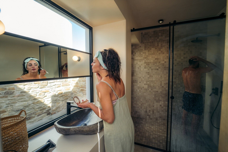 Bathroom 3, Hide Out Villas, South Aegean