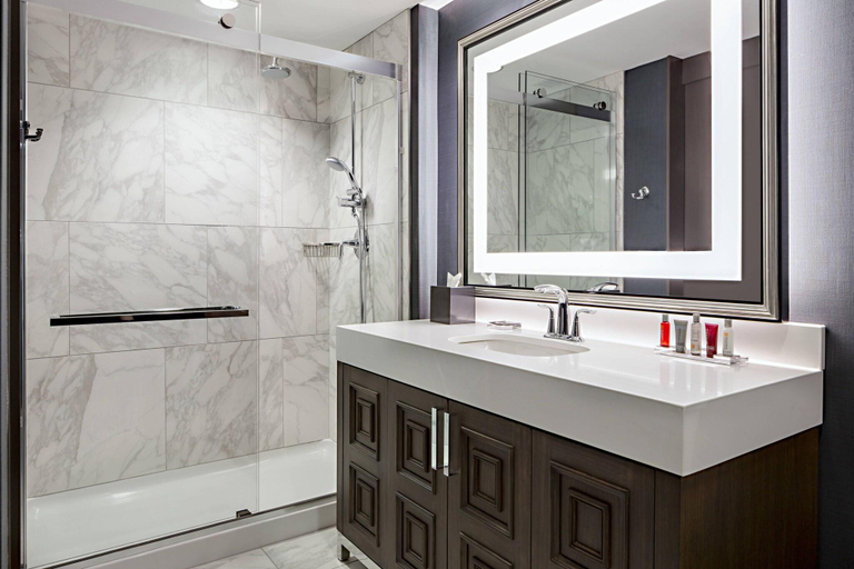 Bathroom 5, Marriott Omaha Downtown at the Capitol District, Douglas