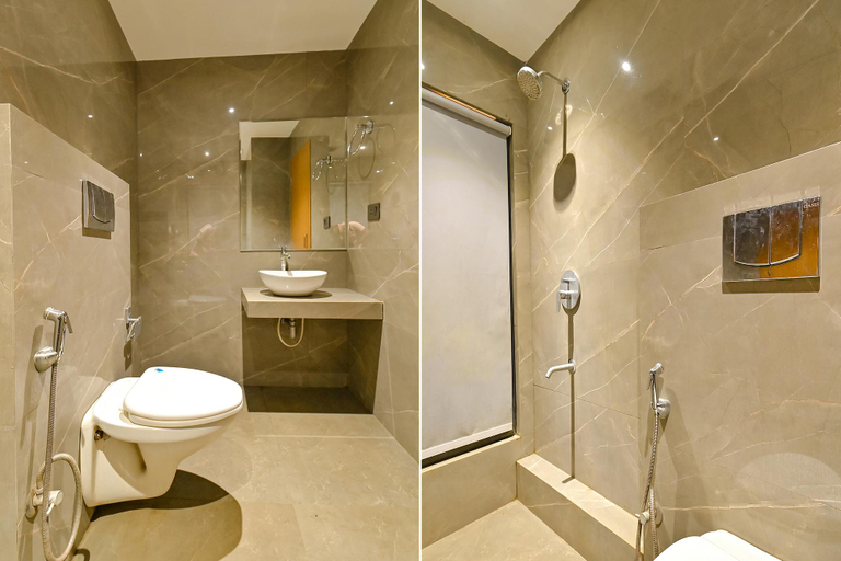Bathroom 4, FabHotel Penthouse, Kamrup Metropolitan