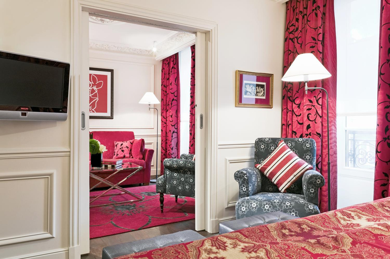 Bedroom 3, Hotel Keppler, Paris