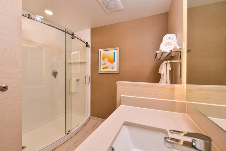 Bathroom 4, Fairfield Inn & Suites Warrensburg, Johnson