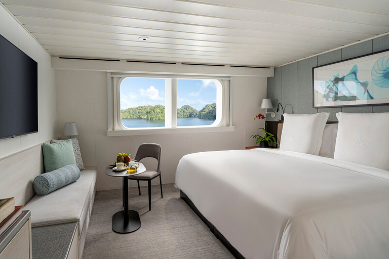 Bedroom, Four Seasons Explorer Palau