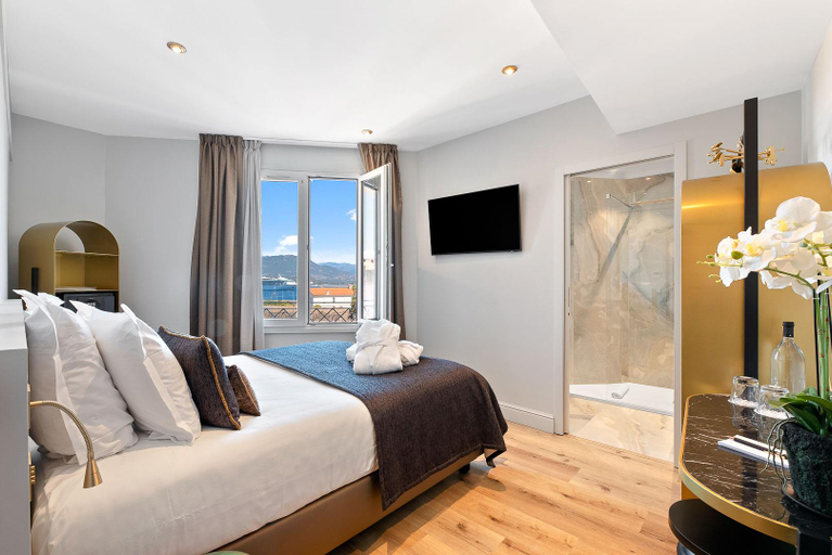 Bedroom 2, Hôtel San Carlu, Corse-du-Sud