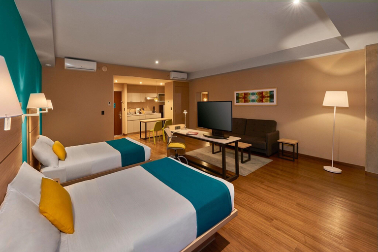 Bedroom 3, City Express Suites by Marriott Tijuana Rio, Tijuana