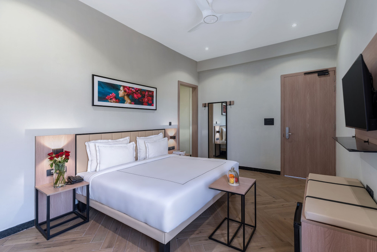 Bedroom 4, My Downtown - Blue Chip Hotel Udaipur Near Airport, Udaipur