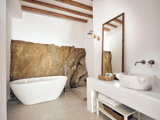 Bathroom 4, Belvedere Hilltop Complex Rooms & Suites - The Lea, South Aegean