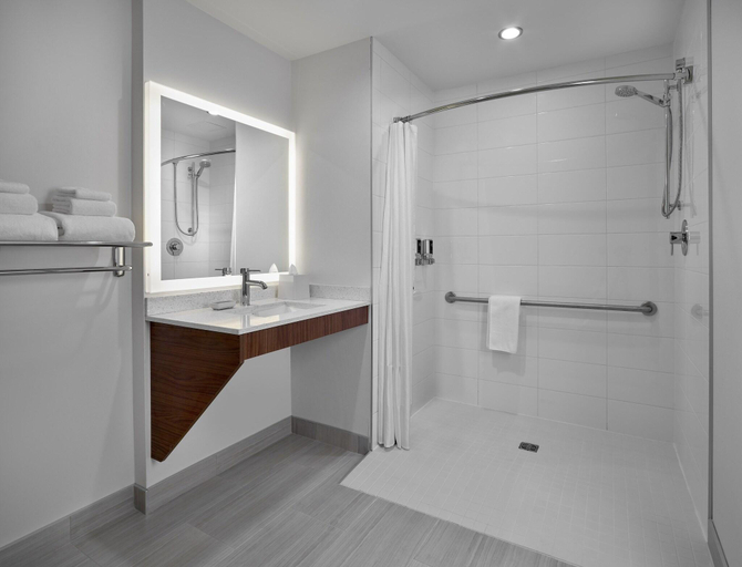 Bathroom 4, Four Points by Sheraton Edmonton West, Division No. 11