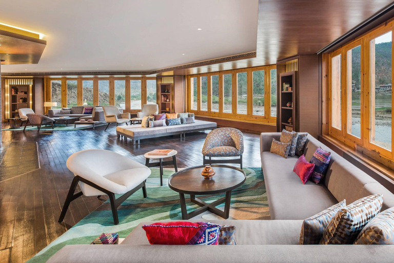 Public Area, Le Meridien Paro, Riverfront, Doteng