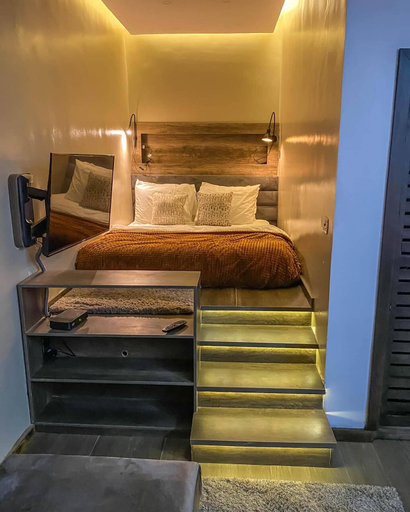 Bedroom 2, Pearl Court Residence & Hotels, LagosIsland