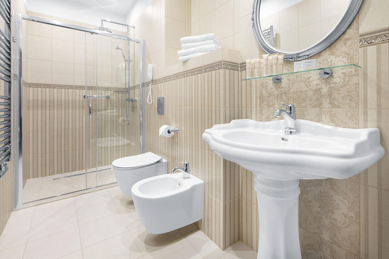 Bathroom 4, Ventus Rosa Boutique Aparthotel, Kraków City