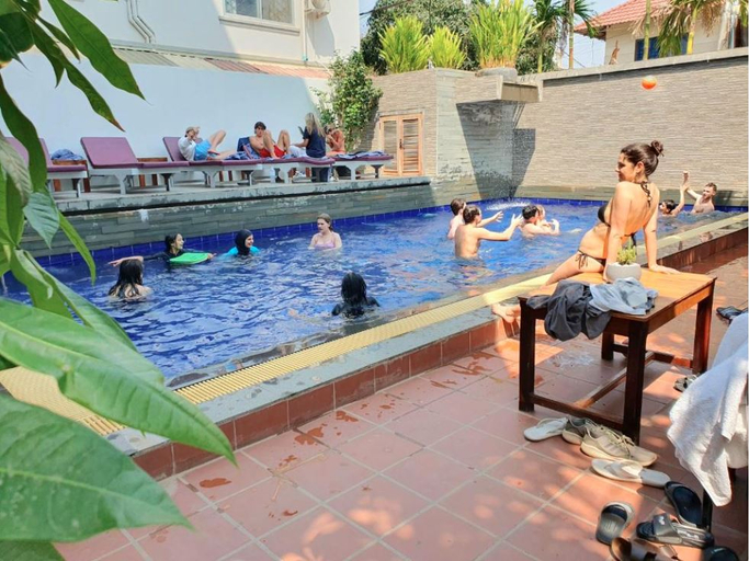 Pool, Long Night Siem Reap Hotel, Siem Reap