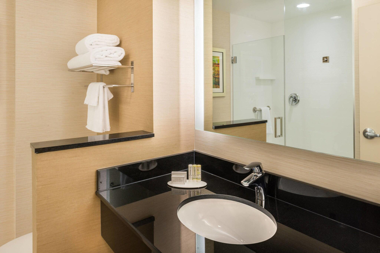 Bathroom 5, Fairfield Inn & Suites Orlando East/Ucf Area, Orange