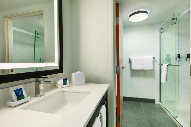 Bathroom 4, Four Points By Sheraton Raleigh Arena, Wake