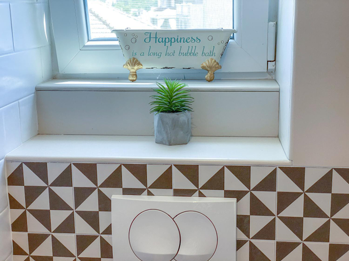 Bathroom 2, Eco Sunshine Apartments Lumbarda, Lumbarda