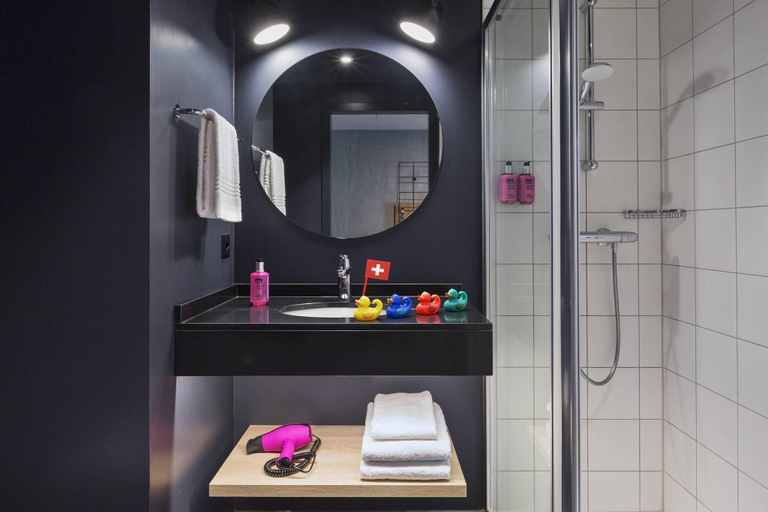 Bathroom 4, Moxy Lausanne City, Lausanne