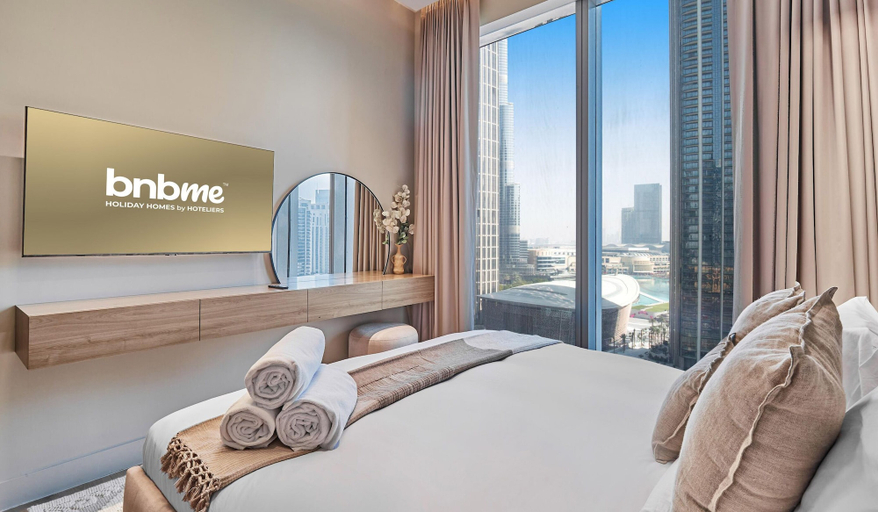 Bedroom, bnbme | Forte | 3 + Maids, Dubai