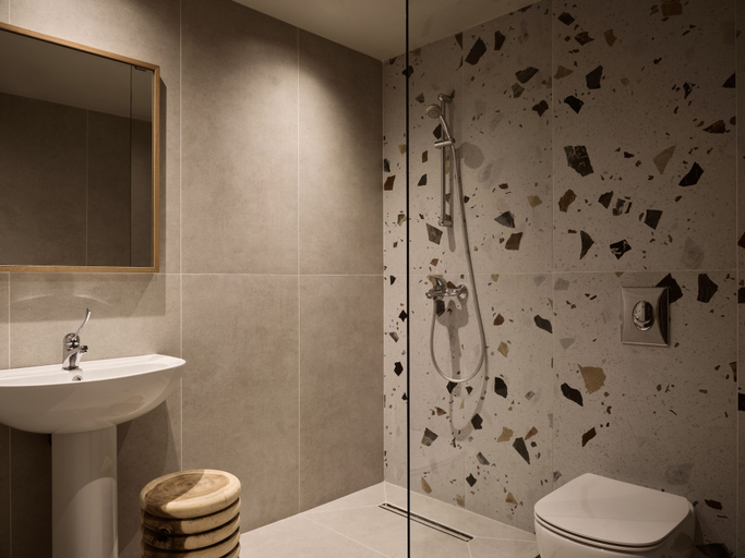 Bathroom 4, Alamis Hotel & Apartments, Ionian Islands
