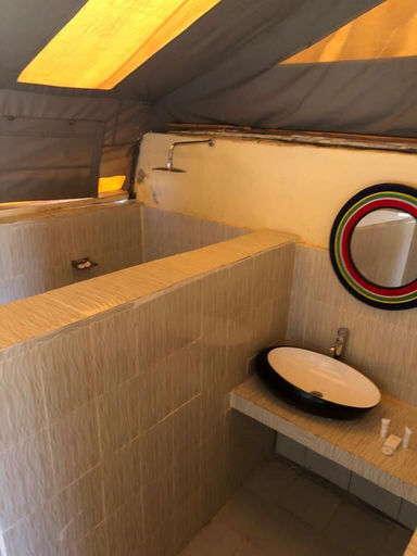 Bathroom, Explore Mara Camp, Narok West