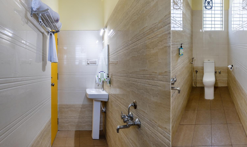 Bathroom 4, Treebo Four Seasons, Near Mysore Palace, Mysore