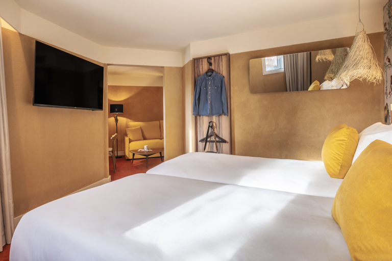 Bedroom 2, Kopster Hotel Paris Porte de Versailles, Paris