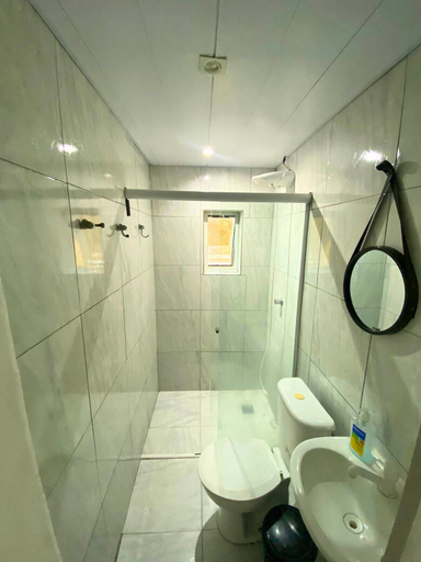 Bathroom 3, Pousada Ilha Bonita, Guarujá
