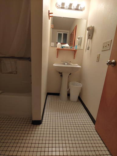 Bathroom 5, The Dublin House Motel, Lincoln