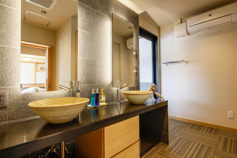 Bathroom 4, Kawaguchiya Riverside Hotel, Toyooka